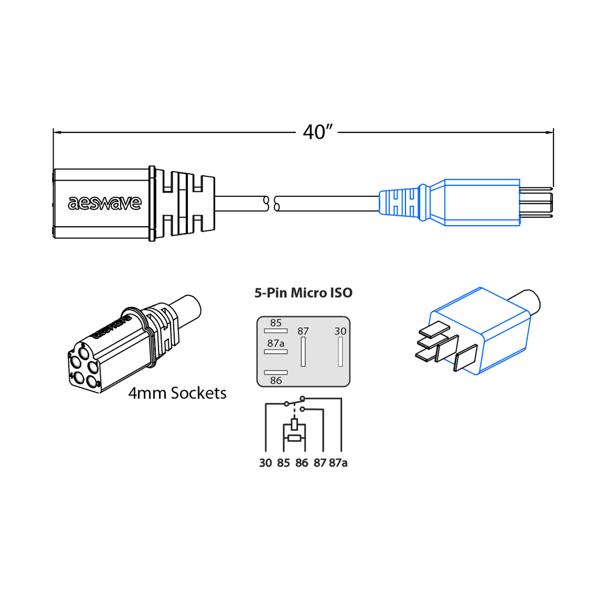 5-pin Cable Set – uActivate Wait-list